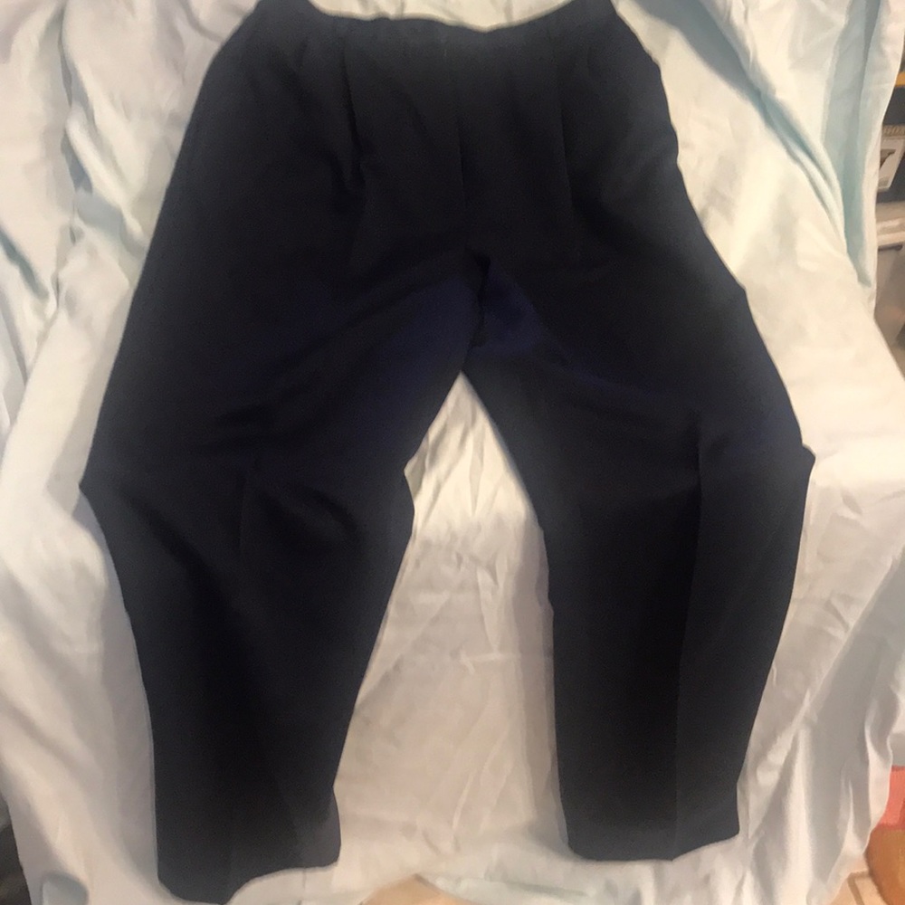 Liz Baker Dress Pants navy blue size 16 ultra tall